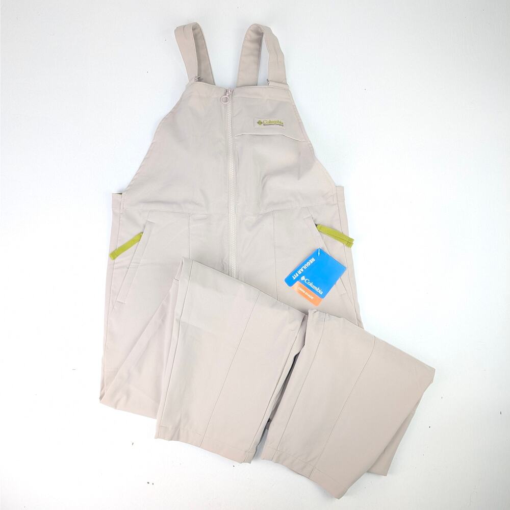 Columbia Women's Medium Wallowa Softshell Overalls - Beige